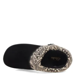Women's Clarks, Knit Collar Slipper