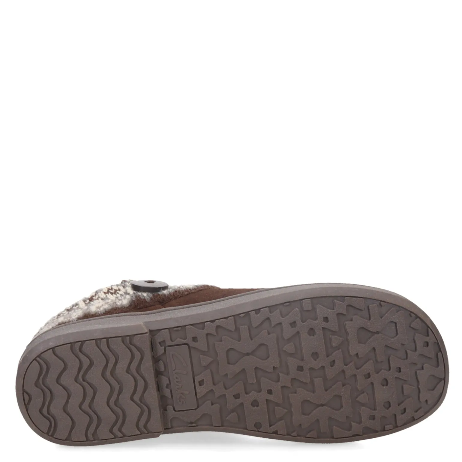 Women's Clarks, Knit Collar Slipper
