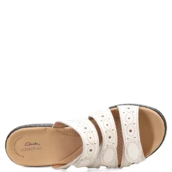 Women's Clarks, Lesia Cacti Slide Sandals