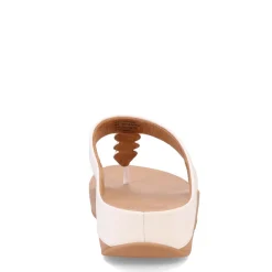 Women's FitFlop, Fino Mirror Dome Toe-Post Sandal