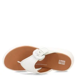 Women's FitFlop, F-Mode Canvas Flatform Thong Sandal