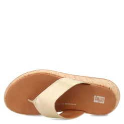 Women's FitFlop, F-Mode Flatform Toe Post Sandal