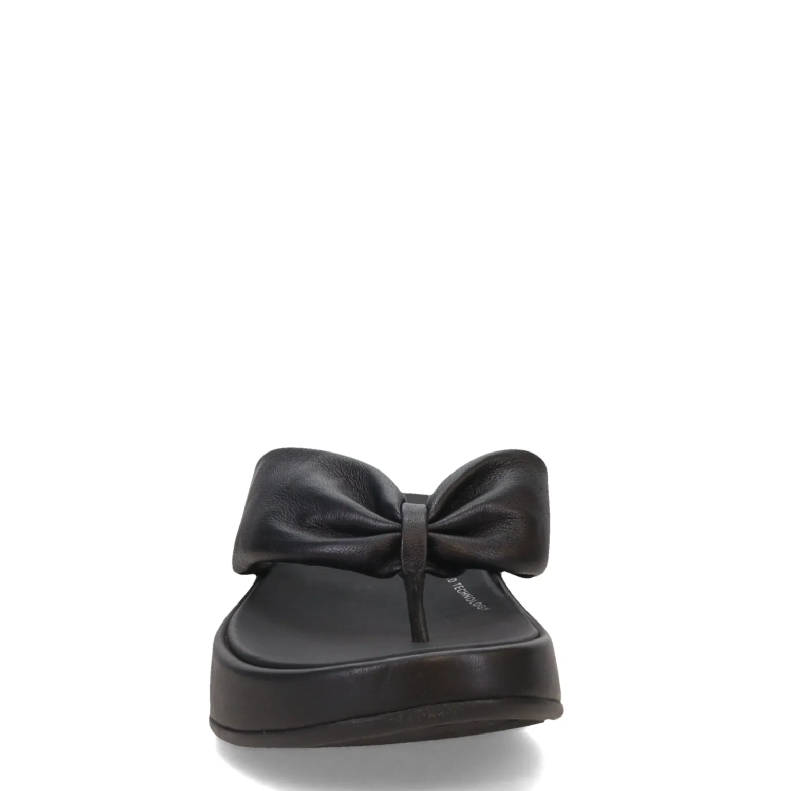 Women's FitFlop, F-Mode Leather-Twist Toe-Post Sandal