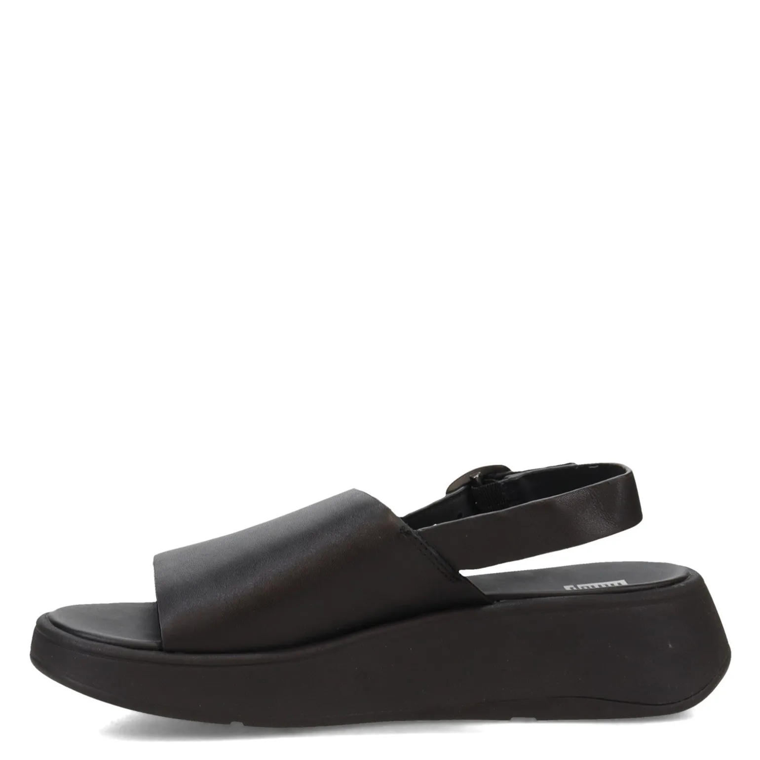 Women's FitFlop, F-Mode Leather Flatform Back-Strap Sandal