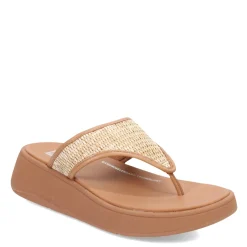 Women's FitFlop, F-Mode Woven Flatform Toe Post Sandal