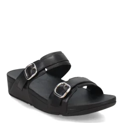 Women's FitFlop, Lulu Adjustable Buckle Slide Sandal