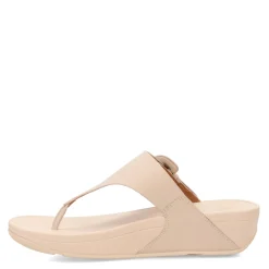 Women's FitFlop, Lulu Covered Buckle Thong Sandal