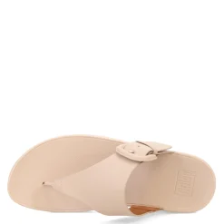 Women's FitFlop, Lulu Covered Buckle Thong Sandal
