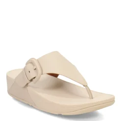 Women's FitFlop, Lulu Covered Buckle Thong Sandal