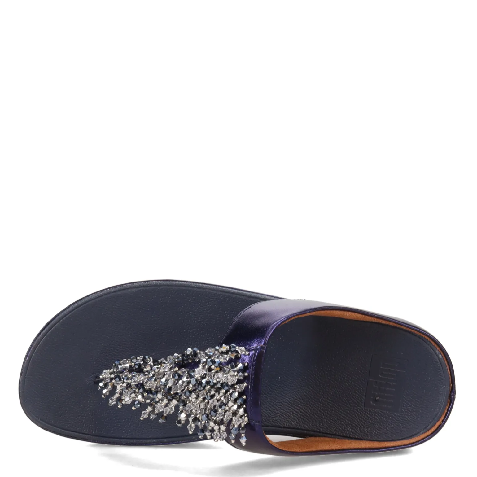Women's FitFlop, Rumba Beaded Toe-Post Sandal