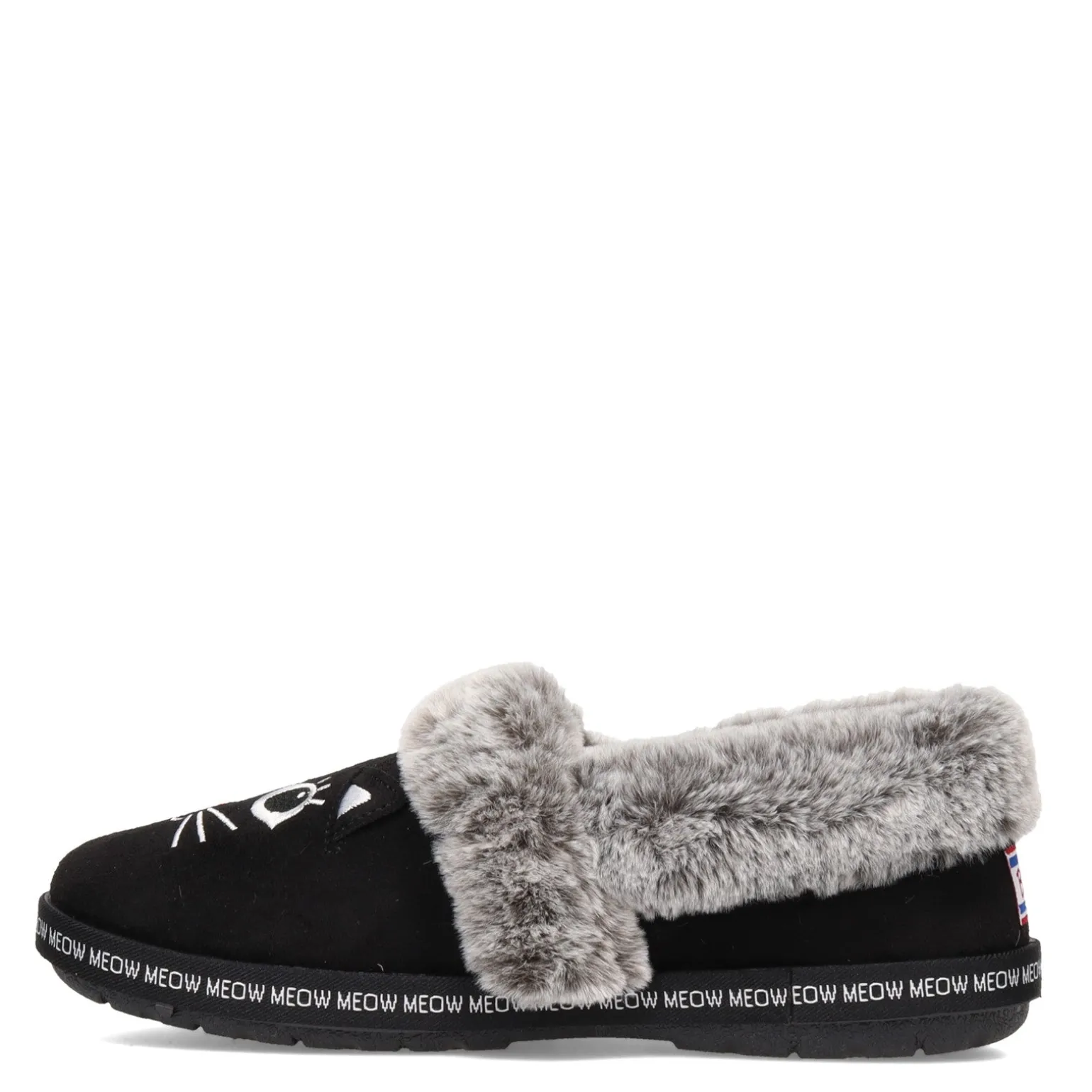 Women's Skechers, BOBS Too Cozy - Meow Pajamas Slipper