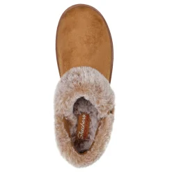 Women's Skechers, Cozy Campfire Fresh Toast Slipper - Wide Width