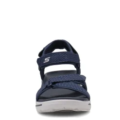 Women's Skechers, GOwalk Arch Fit - Cruise Around Sandal - Wide Width