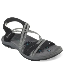 Women's Skechers, Reggae Slim - Takes Two Sandal - Wide Width