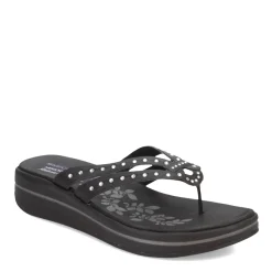 Women's Skechers, Upgrades Be Jeweled Thong Sandals