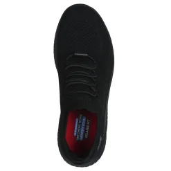 Women's Skechers Work, Relaxed Fit: BOBS Sport Squad Chaos Slip Resistant Sneaker - Wide Width