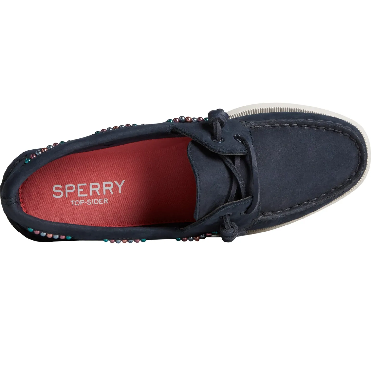 Women's Sperry, Authentic Original 2-Eye Beaded Boat Shoe