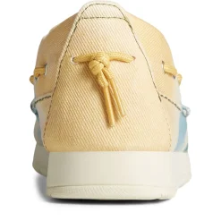 Women's Sperry, Moc-Sider Canvas Slip-On